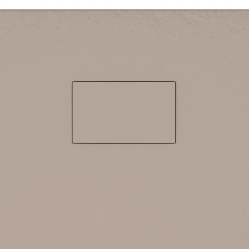 Dušo padėklas, rudos spalvos, 80x80 cm, lieto lakšto junginys
