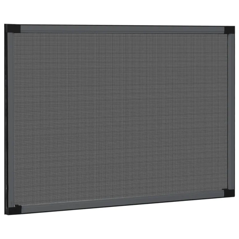 Tinklelis nuo vabzdžių langams, antracito, (75-143)x50cm