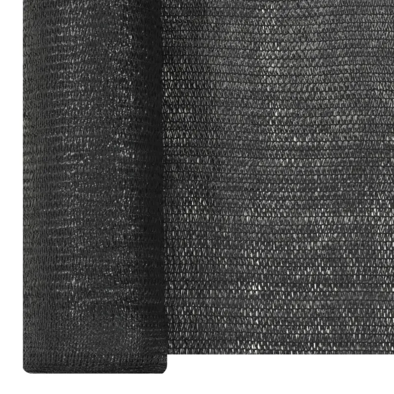 Privatumo suteikiantis tinklelis, juodas, 2x50m, HDPE, 150g/m²