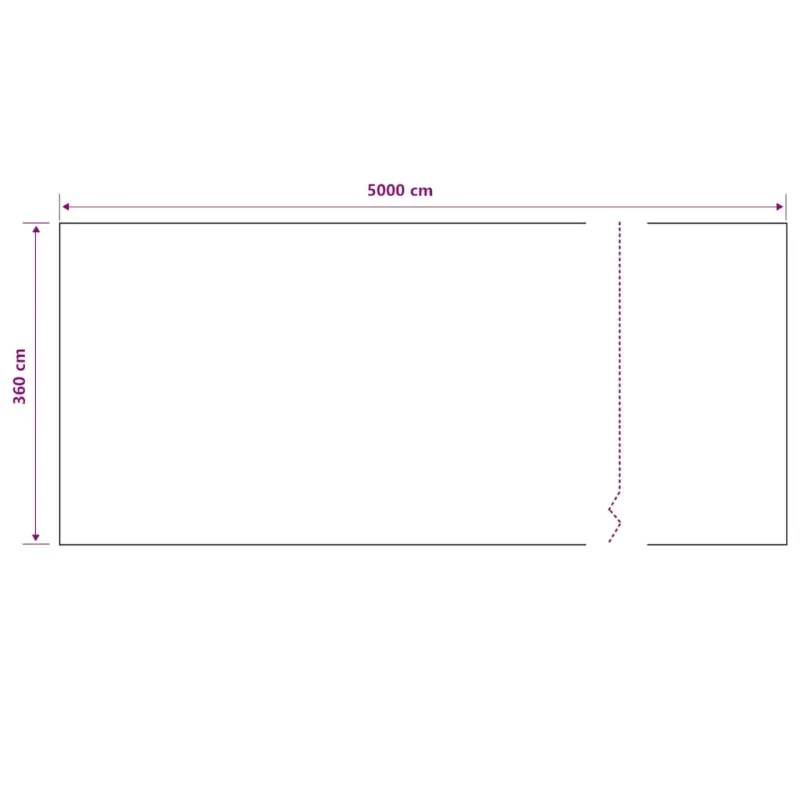 Privatumo suteikiantis tinklelis, žalias, 3,6x50m, HDPE, 75g/m²