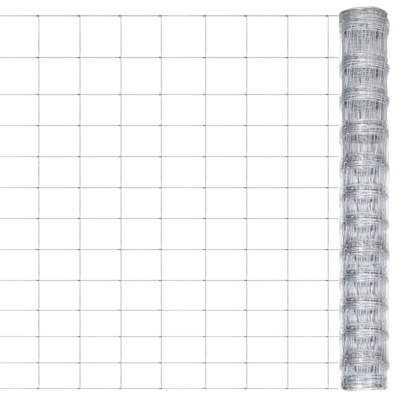 Sodo tvora, sidabrinės spalvos, 50x1,25m, galvanizuotas plienas
