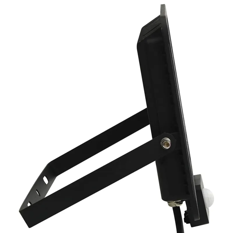 LED prožektorius su jutikliu, šiltos baltos spalvos, 100W