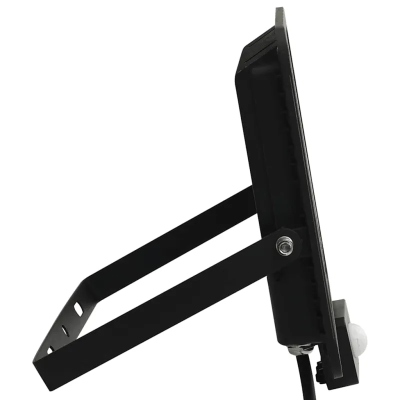 LED prožektorius su jutikliu, šaltos baltos spalvos, 50W