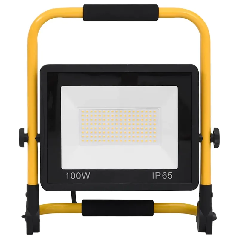 LED prožektorius su rankena, šaltos baltos spalvos, 100W