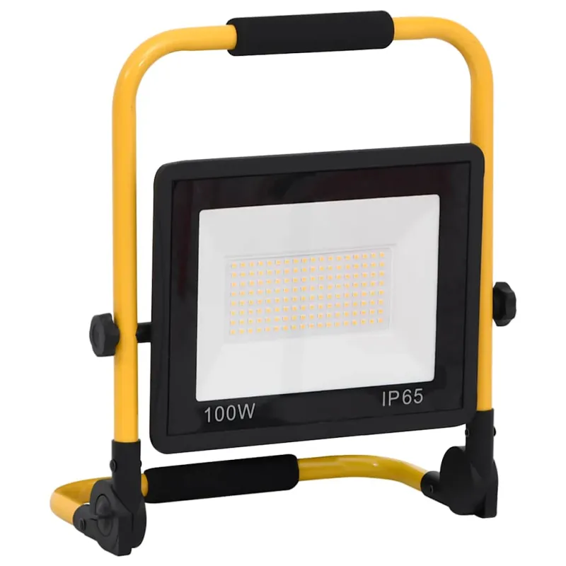 LED prožektorius su rankena, šaltos baltos spalvos, 100W