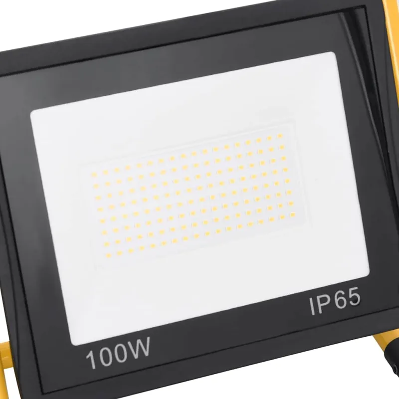 LED prožektorius su rankena, šaltos baltos spalvos, 100W