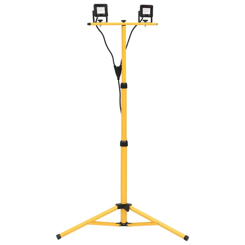 LED prožektorius su trikoju, šiltos baltos spalvos, 2x10W
