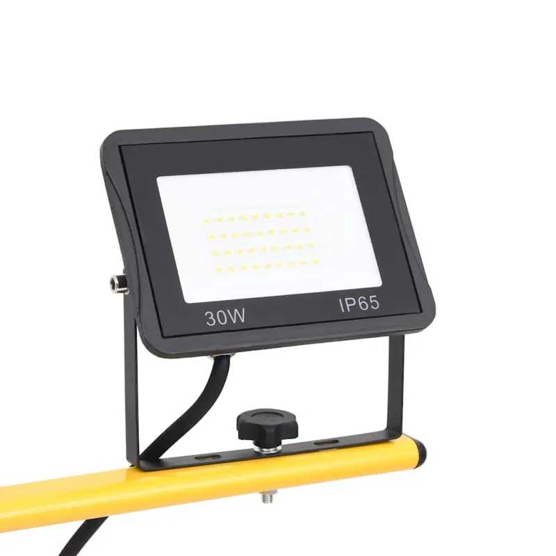 LED prožektorius su trikoju, šiltos baltos spalvos, 2x30W