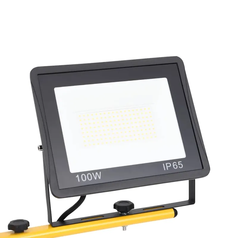 LED prožektorius su trikoju, šiltos baltos spalvos, 2x100W
