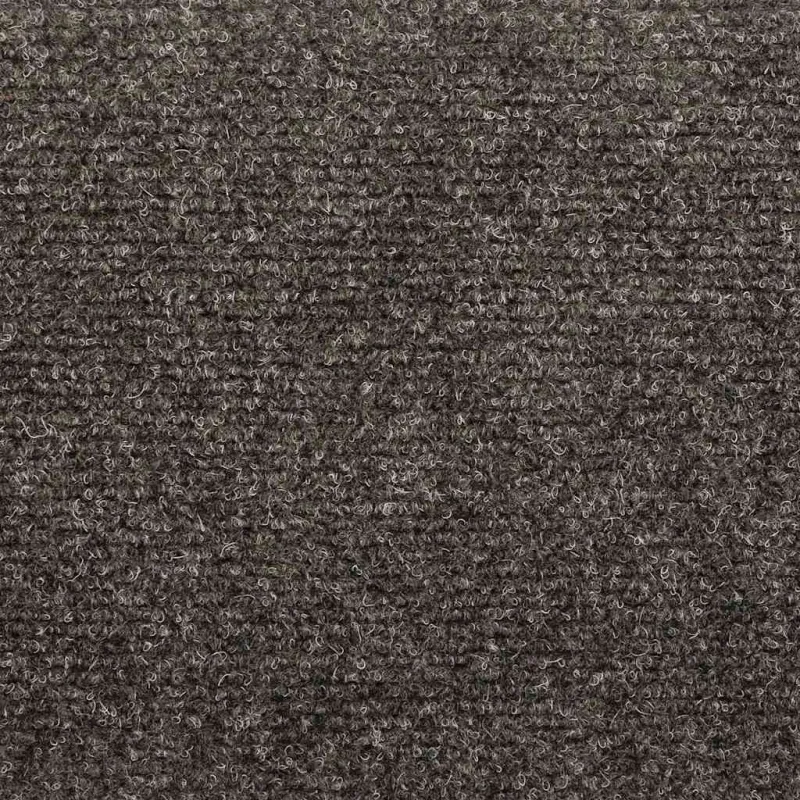 Laiptų kilimėliai, lipnūs, 10 vnt., 56x17x3 cm, antracito spalvos, pusapvaliai