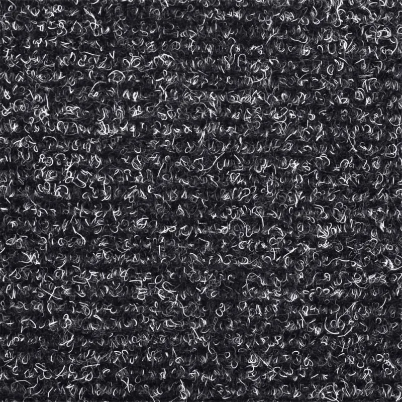 Laiptų kilimėliai, lipnūs, 10 vnt., 65x21x4 cm, tamsiai pilki, pusapvaliai, dideli