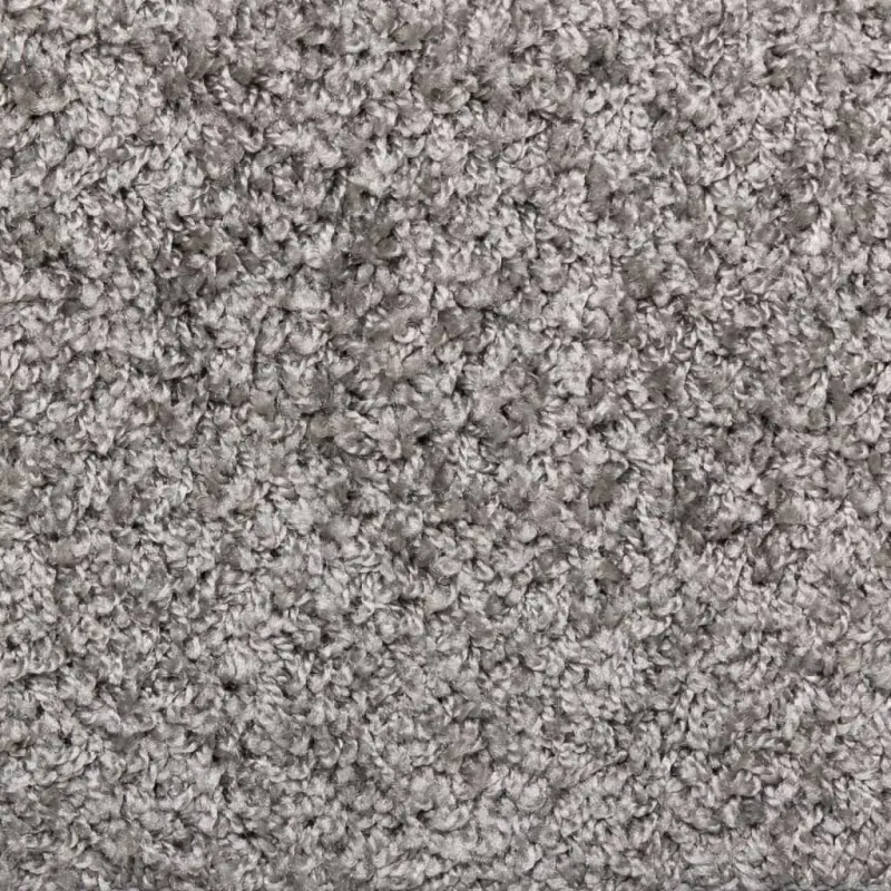 Laiptų kilimėliai, 10 vnt., pilki, 65x21x4 cm, stačiakampiai kraštai