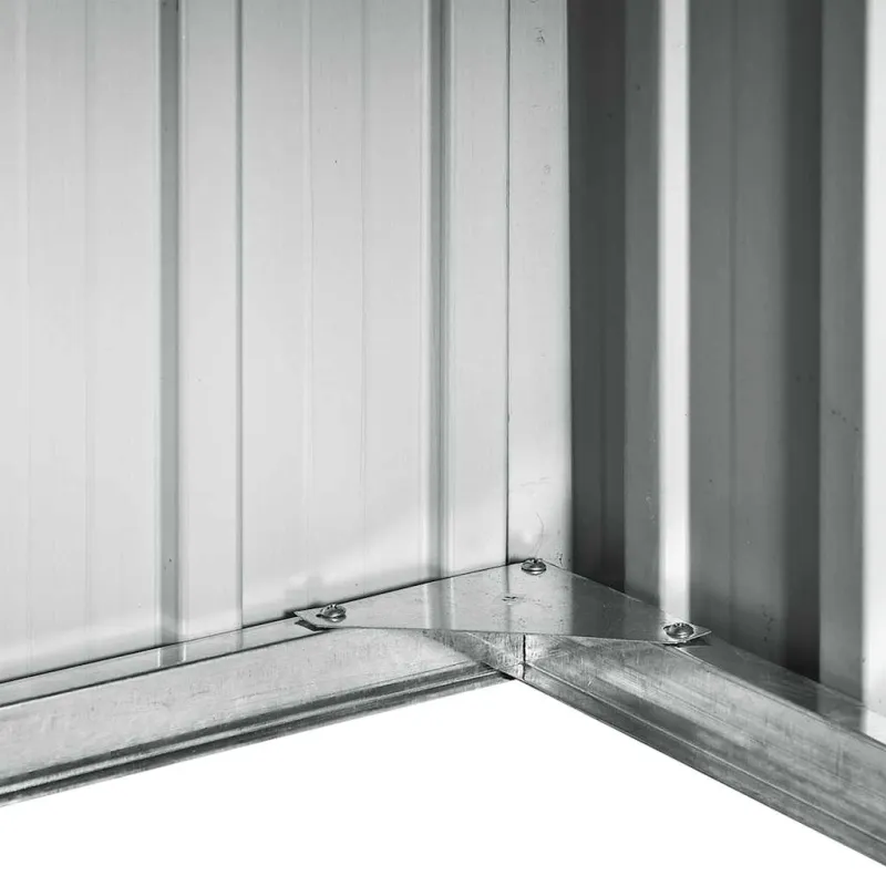 Sodo roboto vejapjovės garažas, antracito, 92x97x63cm, plienas