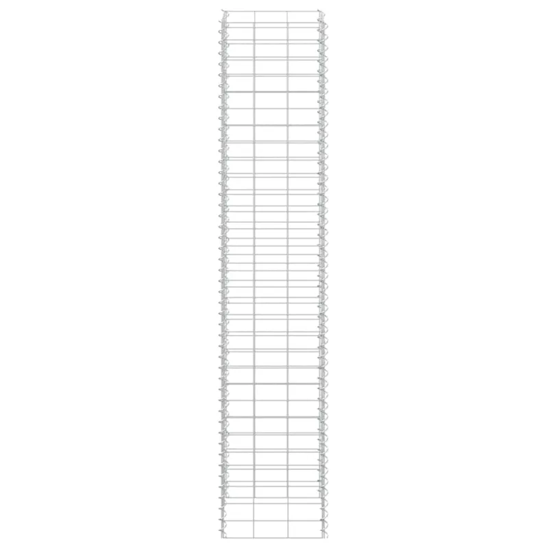 Aukšti gabionų loveliai, 3vnt., 30x30x150cm, geležis