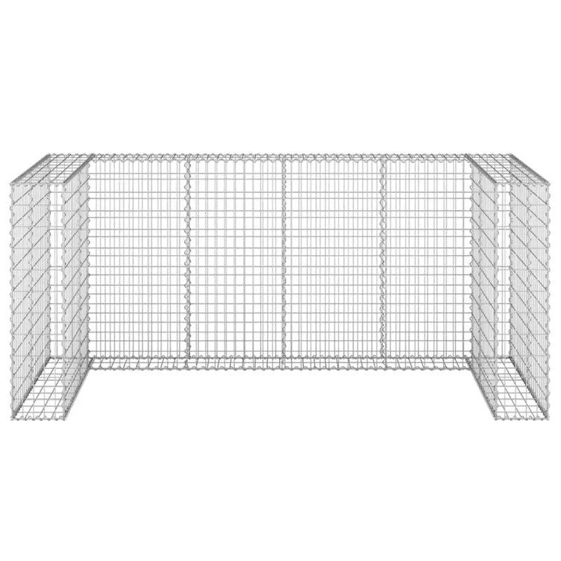 Gabiono siena konteineriams, 254x100x110cm, plienas