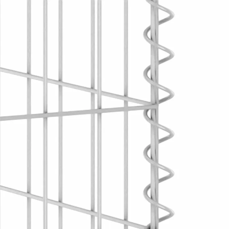 Gabiono siena konteineriams, 254x100x110cm, plienas