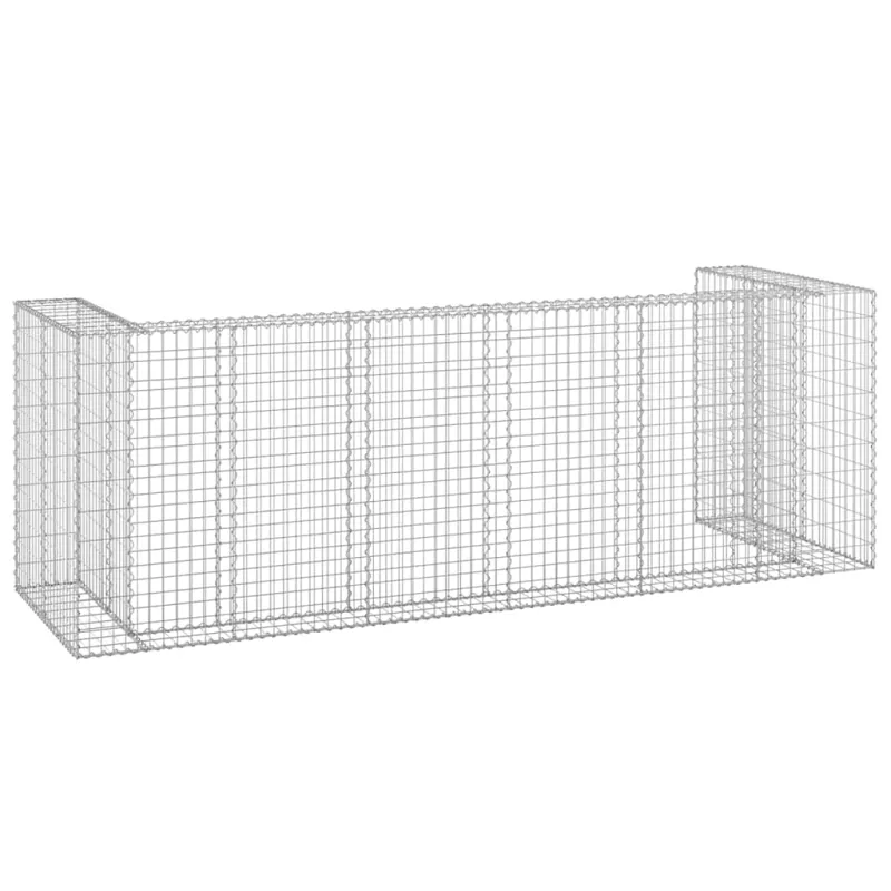 Gabiono siena konteineriams, 325x100x110cm, plienas