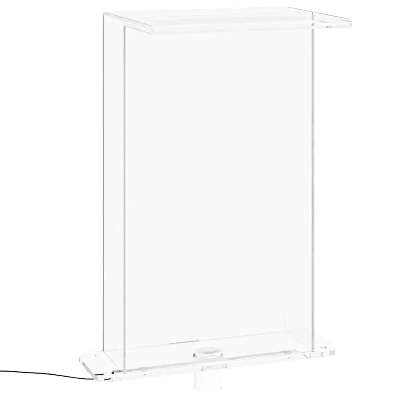 Baseino fontanas su įvairių spalvų LED, 51cm, akrilas