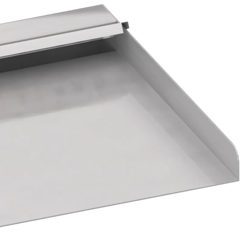 Krioklys su įvairių spalvų LED lemputėmis, 30cm, plienas