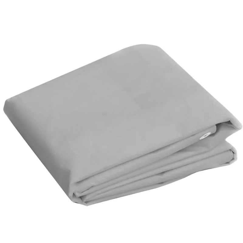 Tentas, pilkos spalvos, 8x10m, 260g/m²