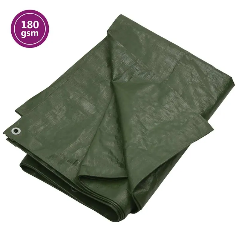 Tentas, žalios spalvos, 8x8m, 180g/m²