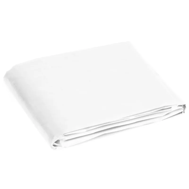 Tentas, baltos spalvos, 3x5m, 180g/m², HDPE