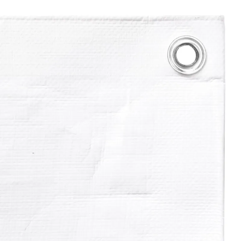 Tentas, baltos spalvos, 3x5m, 260g/m², HDPE