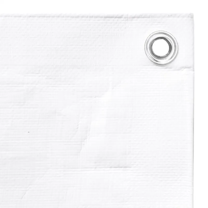 Tentas, baltos spalvos, 4x6m, 260g/m², HDPE