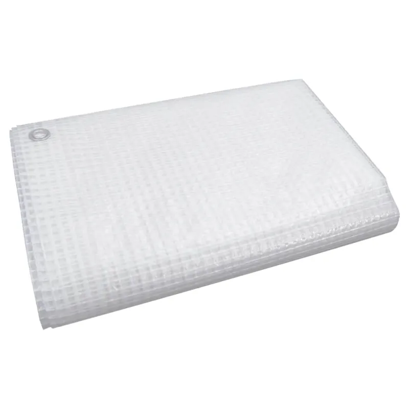 Leno tentas, baltos spalvos, 3x6m, 140g/m²