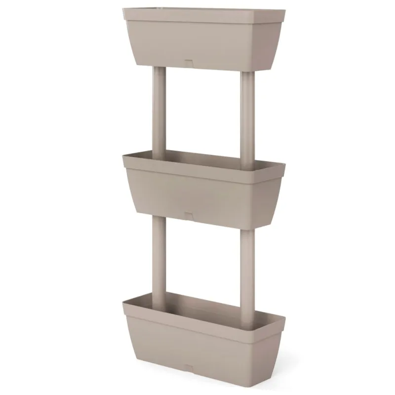 Sodo loveliai, 6vnt., taupe spalvos, 100cm