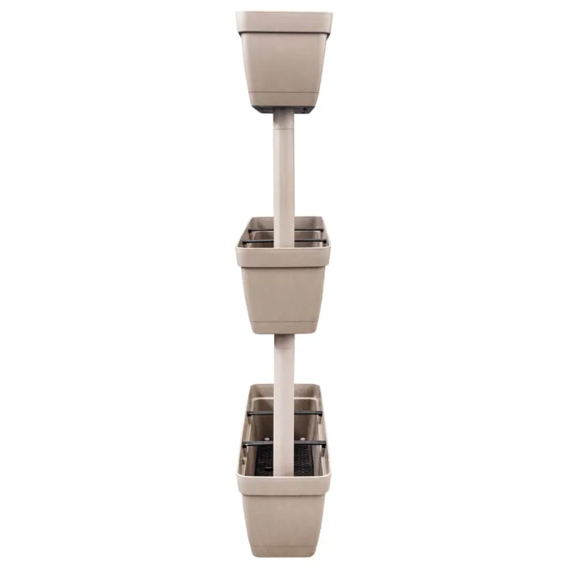 Sodo loveliai, 6vnt., taupe spalvos, 100cm