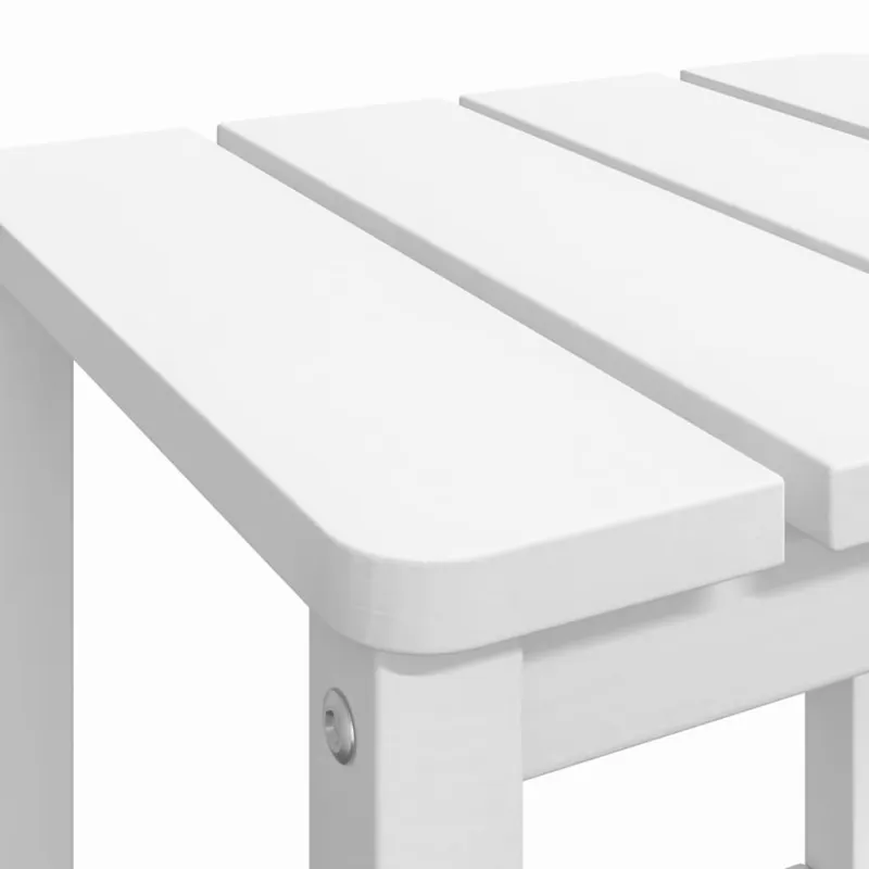 Sodo Adirondack-pöytä, valkoinen, 38x38x46cm, HDPE