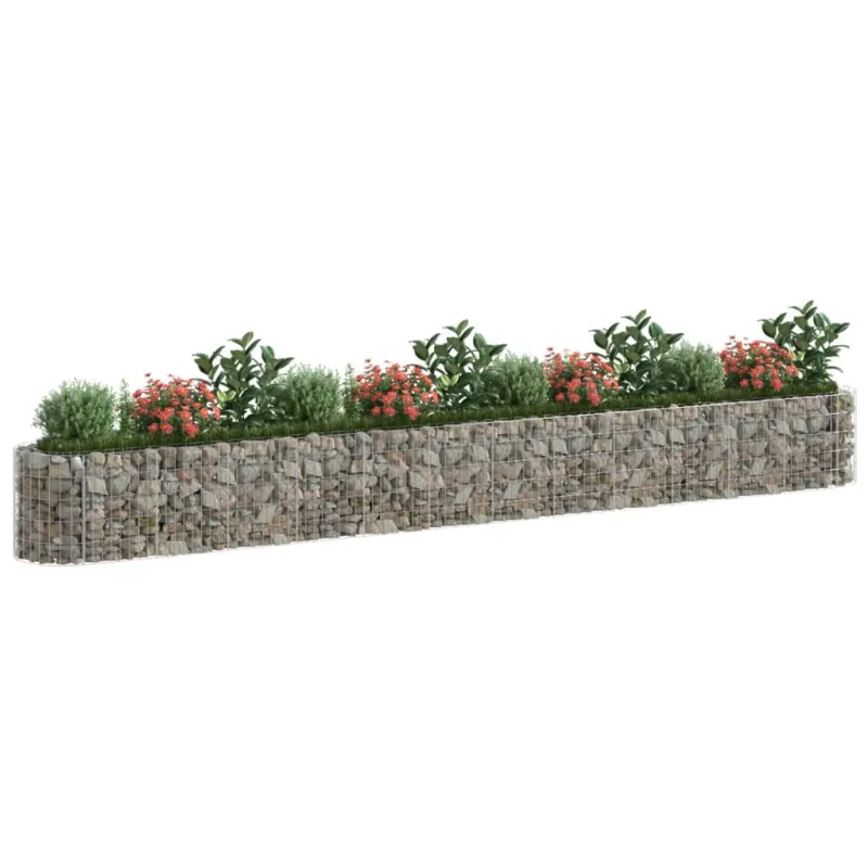 Gabiono lovelis, 470x50x50cm, galvanizuota geležis, aukštas