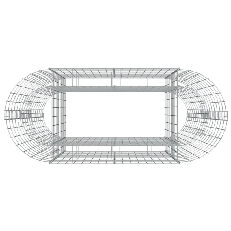 Gabiono lovelis, 120x50x100cm, galvanizuota geležis, aukštas