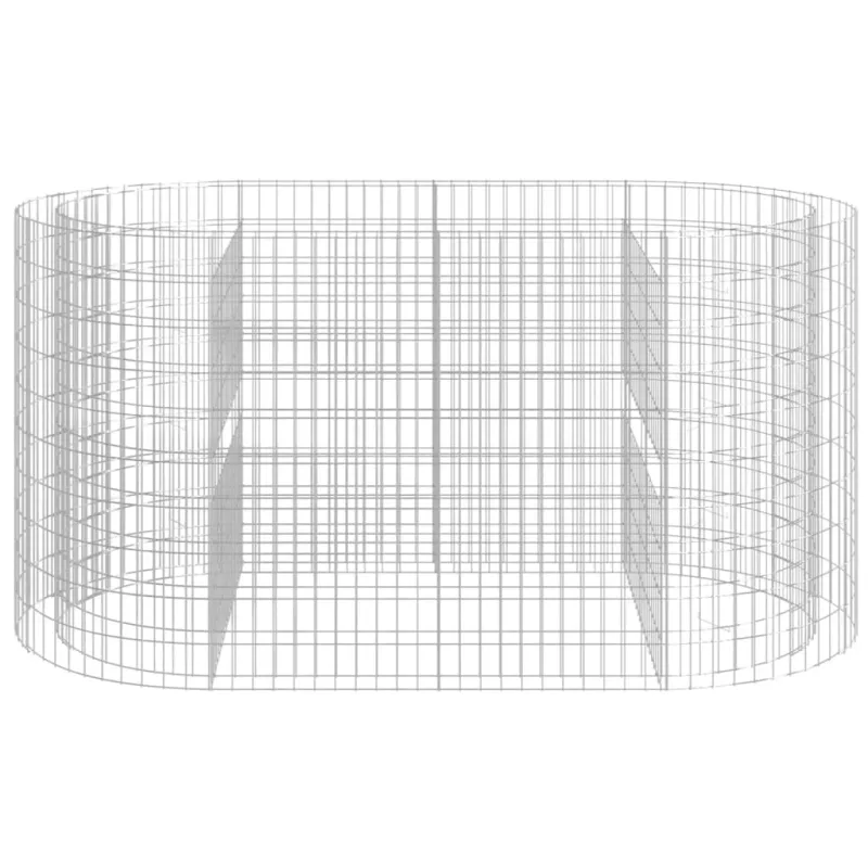 Gabiono lovelis, 200x100x100cm, galvanizuota geležis, aukštas