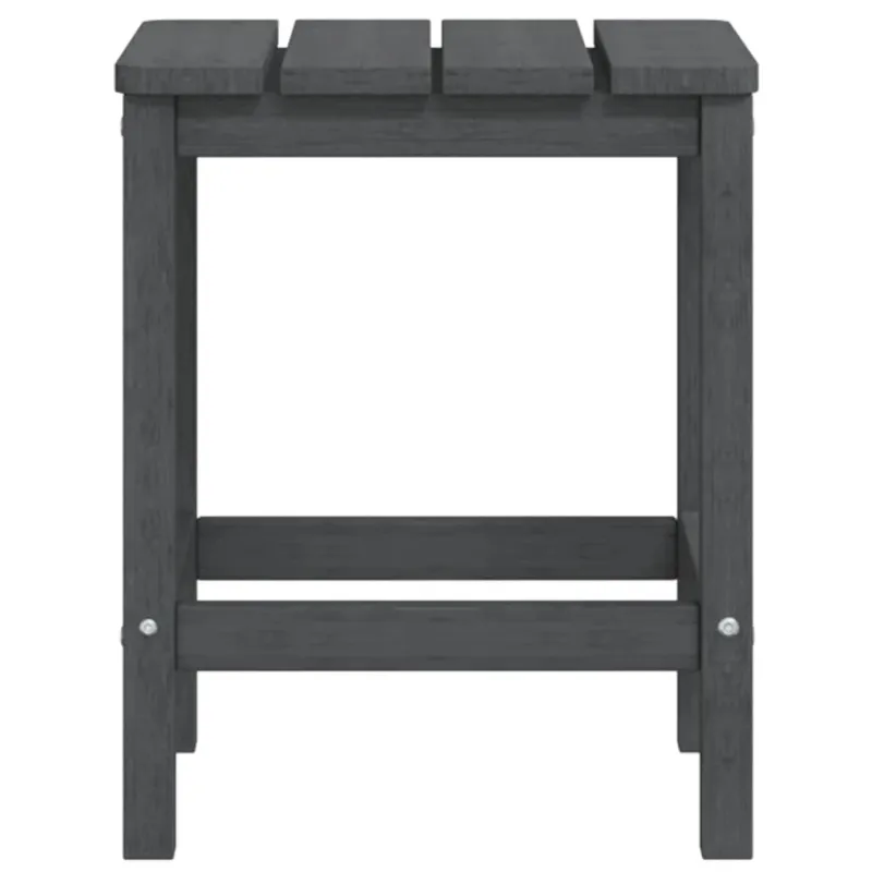 Sodo Adirondack-pöytä, antrasiitin väri, 38x38x46cm, HDPE