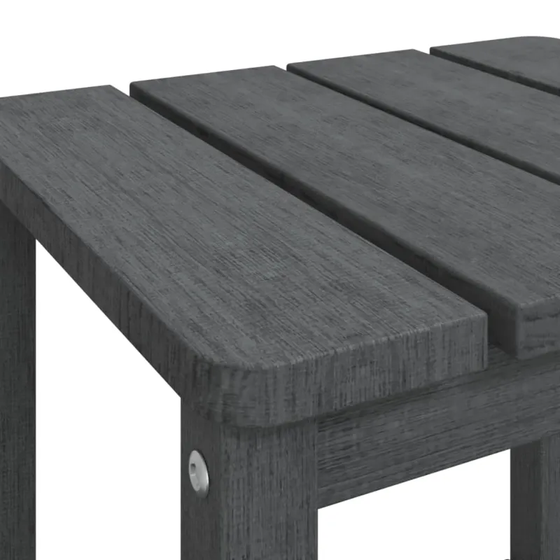 Sodo Adirondack-pöytä, antrasiitin väri, 38x38x46cm, HDPE
