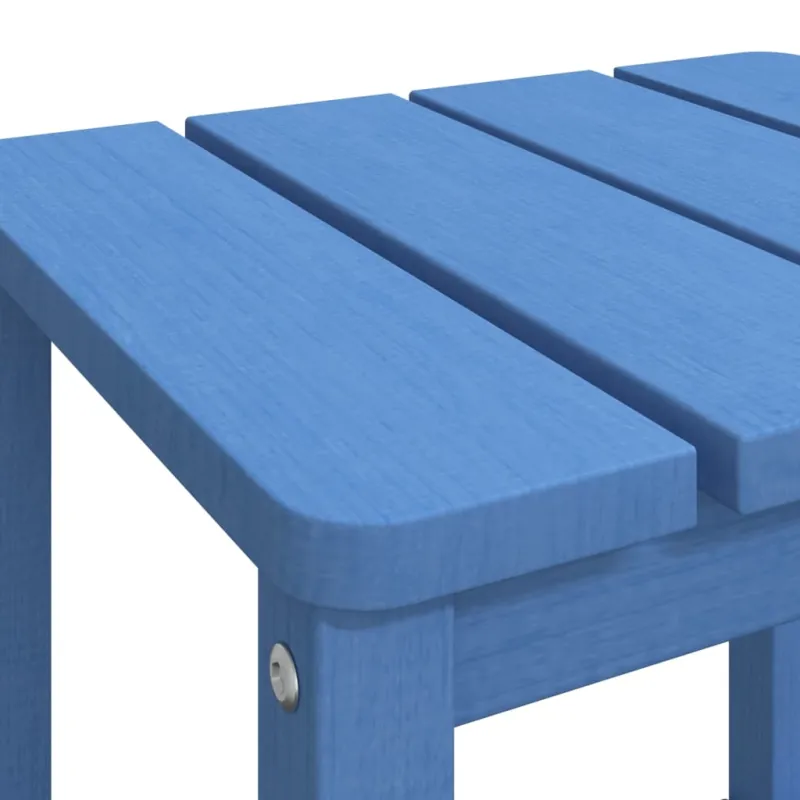 Sodo Adirondack-pöytä, sininen, 38x38x46cm, HDPE