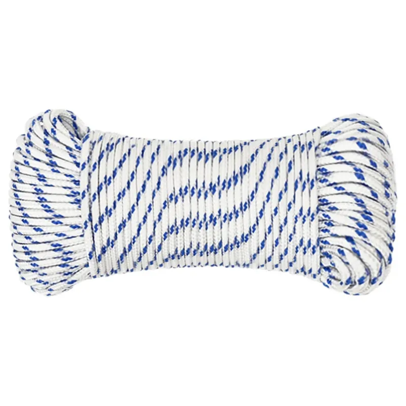 Valties virvė, baltos spalvos, 5mm, 25m, polipropilenas