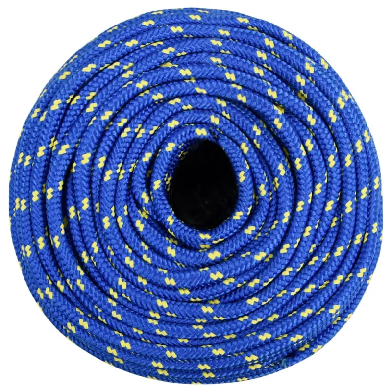 Valties virvė, mėlynos spalvos, 6mm, 250m, polipropilenas