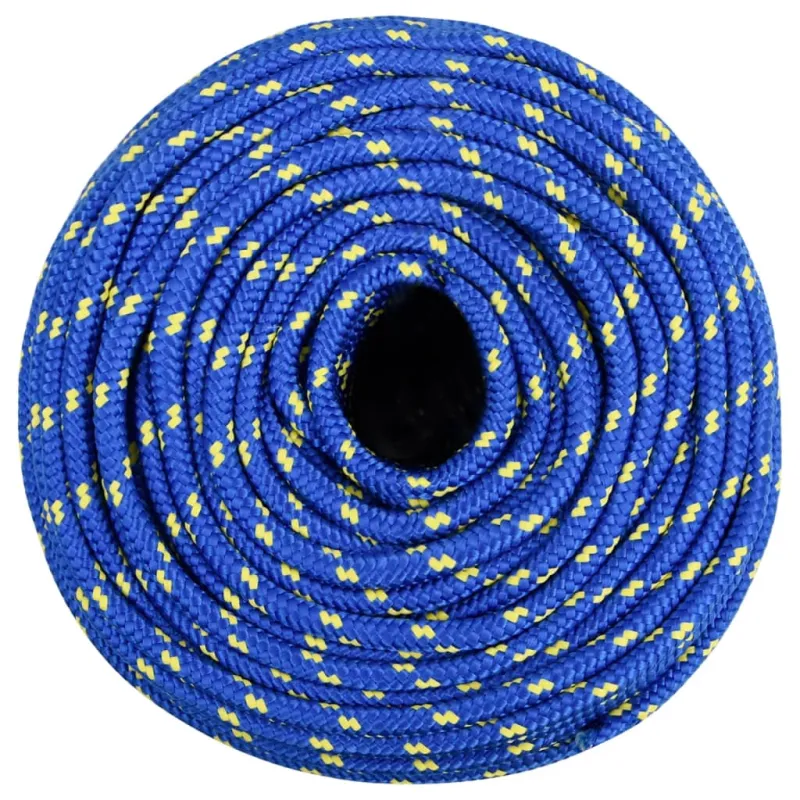 Valties virvė, mėlynos spalvos, 8mm, 250m, polipropilenas