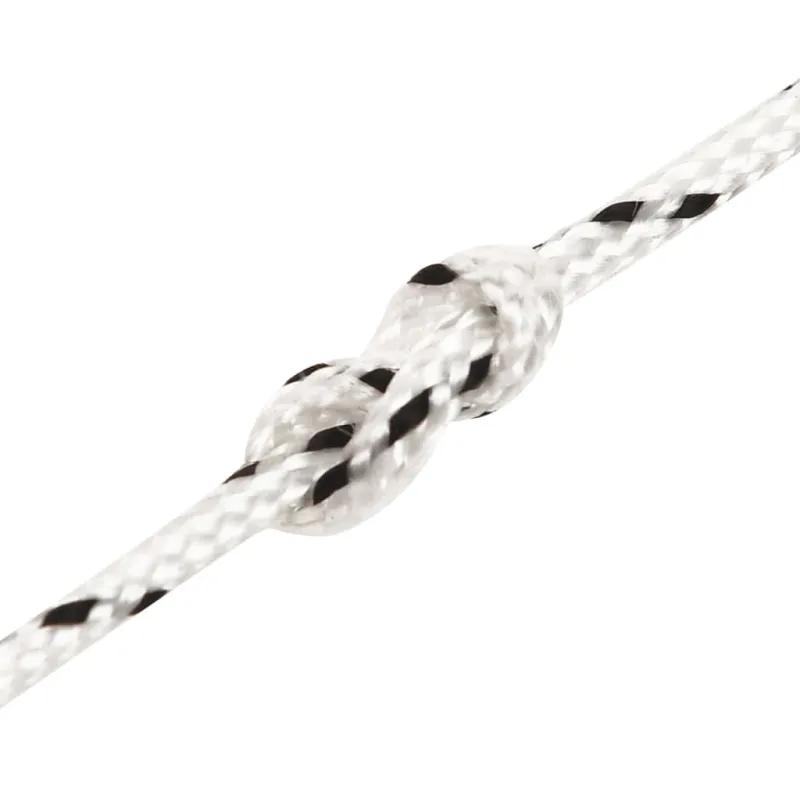 Pinta valties virvė, baltos spalvos, 2mmx250m, poliesteris