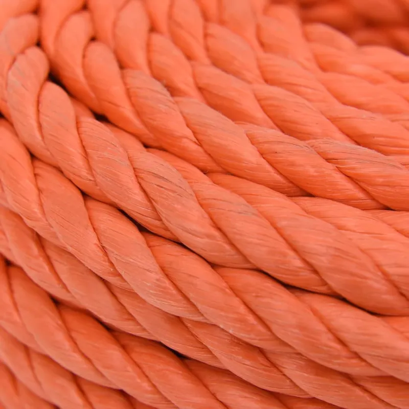 Darbo virvė, oranžinės spalvos, 16mm, 50m, polipropilenas