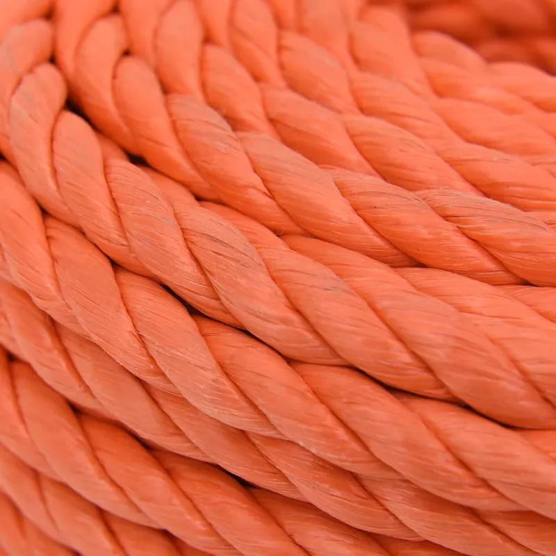 Darbo virvė, oranžinės spalvos, 24mm, 50m, polipropilenas
