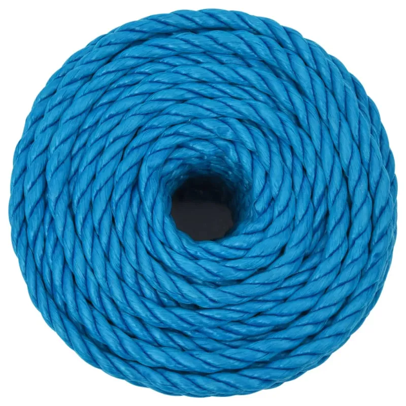 Darbo virvė, mėlynos spalvos, 12mm, 25m, polipropilenas