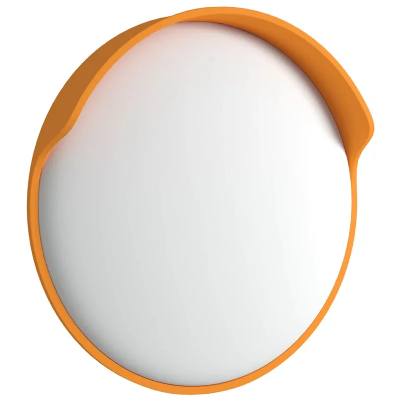 Lauko išgaubtas eismo veidrodis, oranžinis, Ø30 cm, polikarbonatas