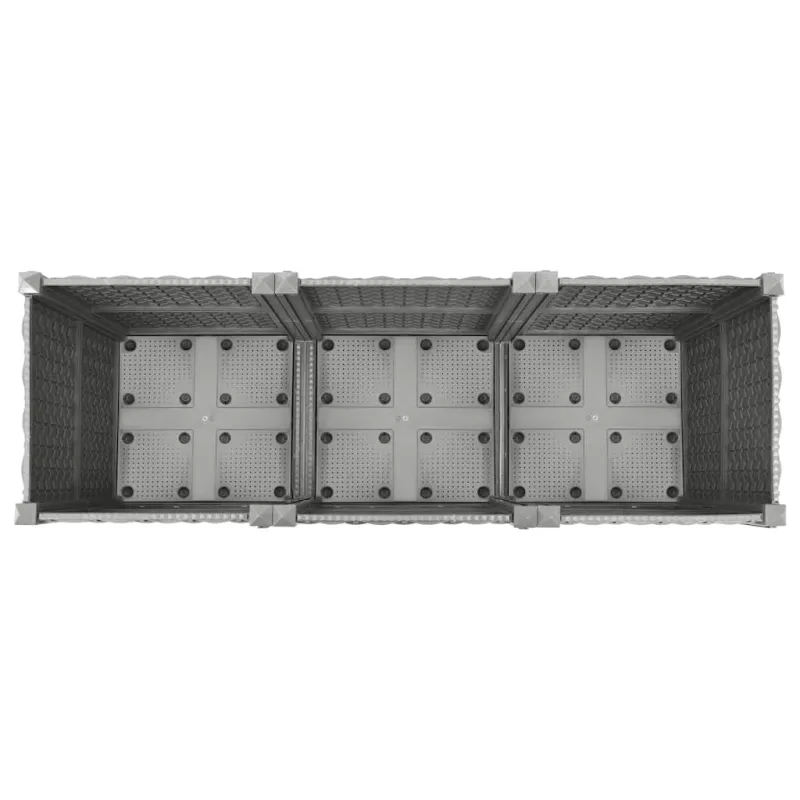 Aukštas lovelis, 120x40x38 cm, polipropilenas
