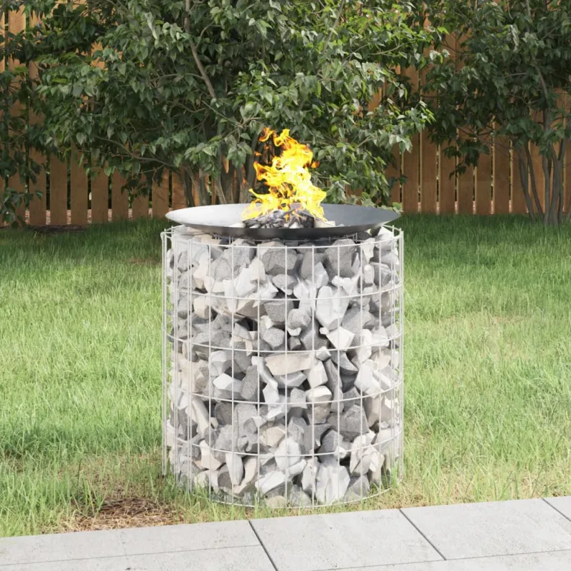 Gabiono laužavietė, 50cm skersmens, galvanizuota geležis