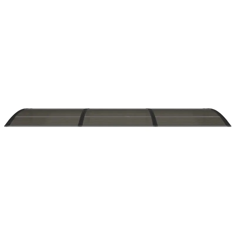 Stogelis durims, juodos spalvos, 300x100cm, polikarbonatas