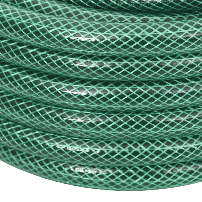Sodo žarna su tvirtinimo detalėmis, žalia, 0,5", 10m, PVC